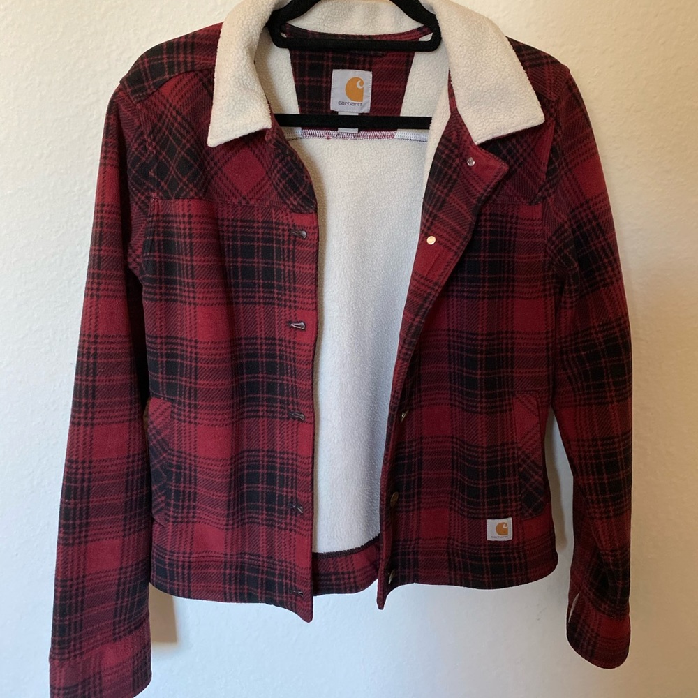 Carhartt flannel jacket